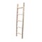 Barnwoodusa Rustic Farmhouse 5ft Reclaimed Wood Decorative Ladder (Weathered Gray) 672713212430 - alternate 1